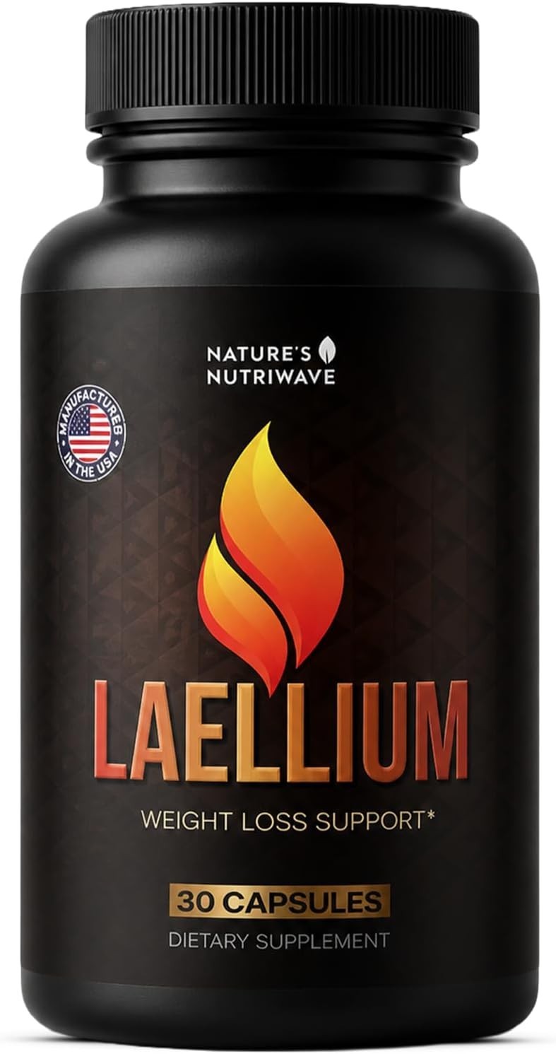 Nature’s Nutriwave Laellium– Ginger Root, Ceylon Cinnamon & ACV 1 Month Supply