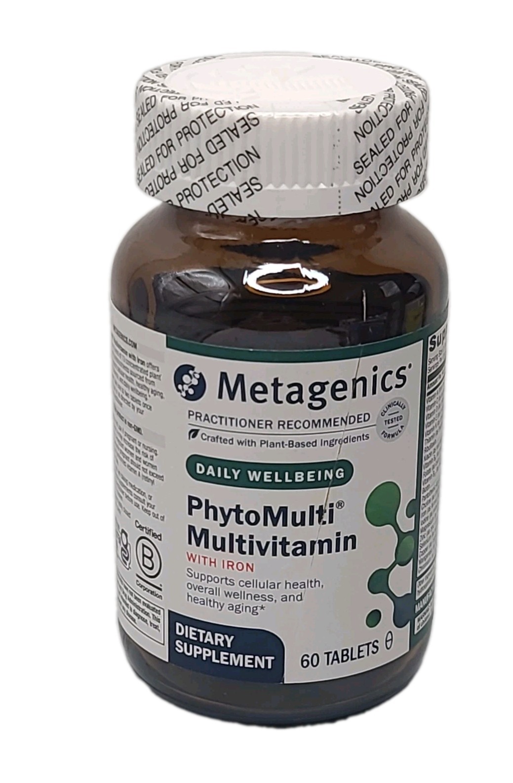 Metagenics PhytoMulti with Iron – Daily Multivitamin for 60 Count (Pack of 1) 27