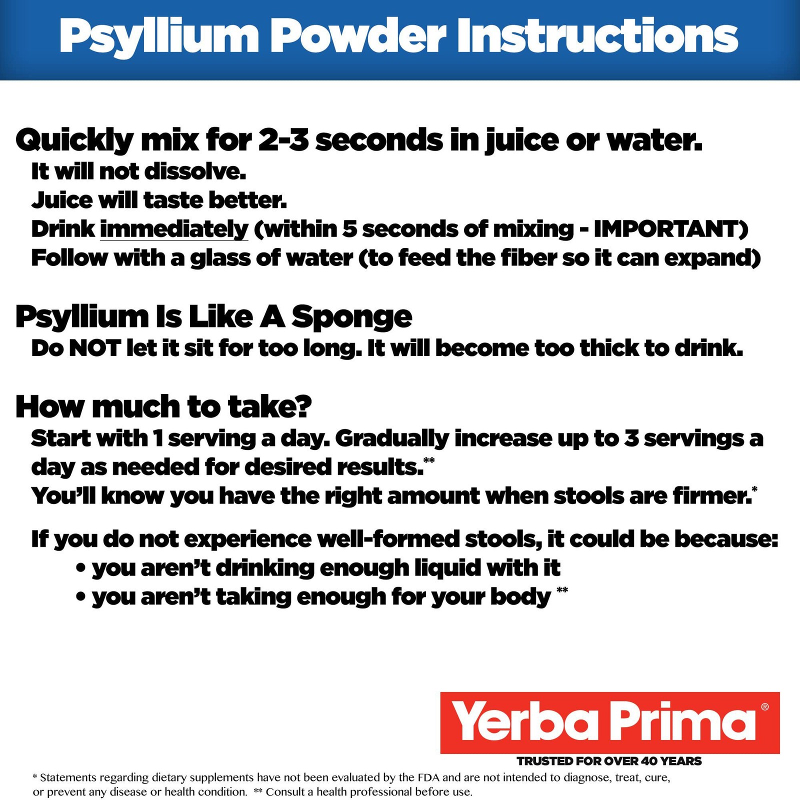 10/28 Yerba Prima Psyllium Husks Fiber Powder, 12 Ounce – Natural Fiber Suppleme