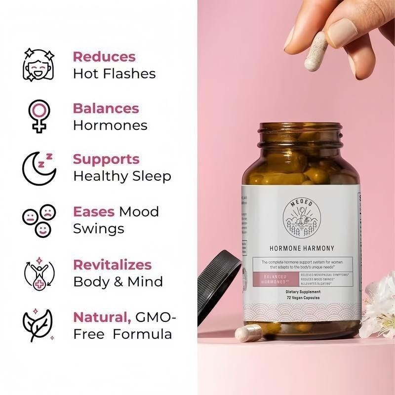 Hormone Harmony- Natural Hormonal Support forWomen to Improve Mood, Sleep, Énerg