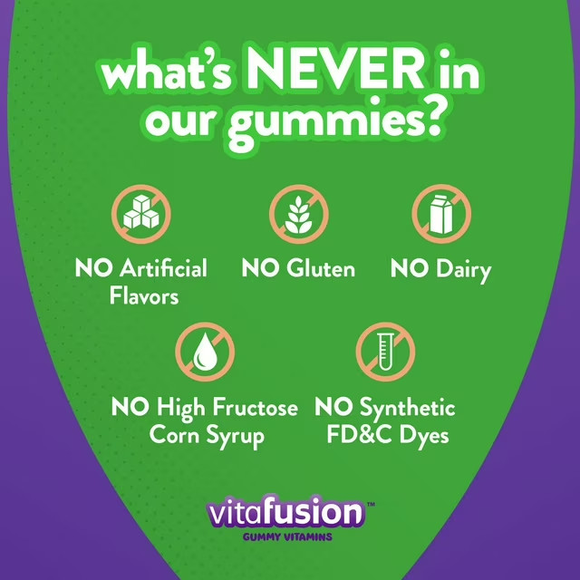 Vitafusion Extra Strength B12 Gummy Vitamins 170 Ct EXP 02/27 +