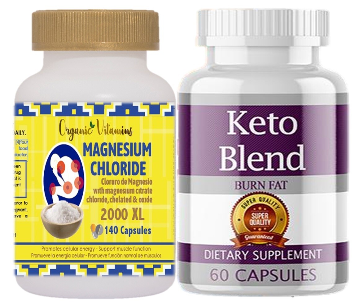 flush colon Keto burn fat capsules energy magnesium Ketogenic diet support