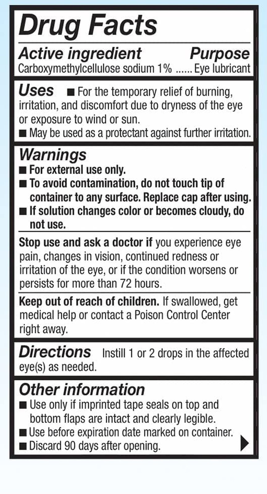 Refresh Liquigel Lubricant Eye Drops Soothing Gel – 0.5 fl oz, Pack of 5