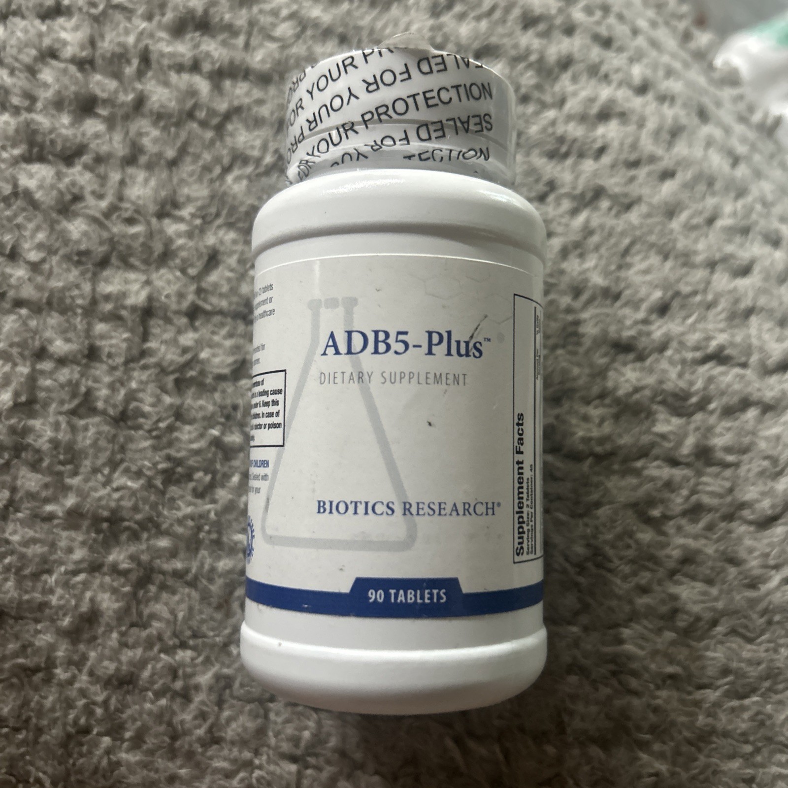 Biotics Research ADB5-Plus 90 Tablets Adrenal Glandular Stress Support 12/2025