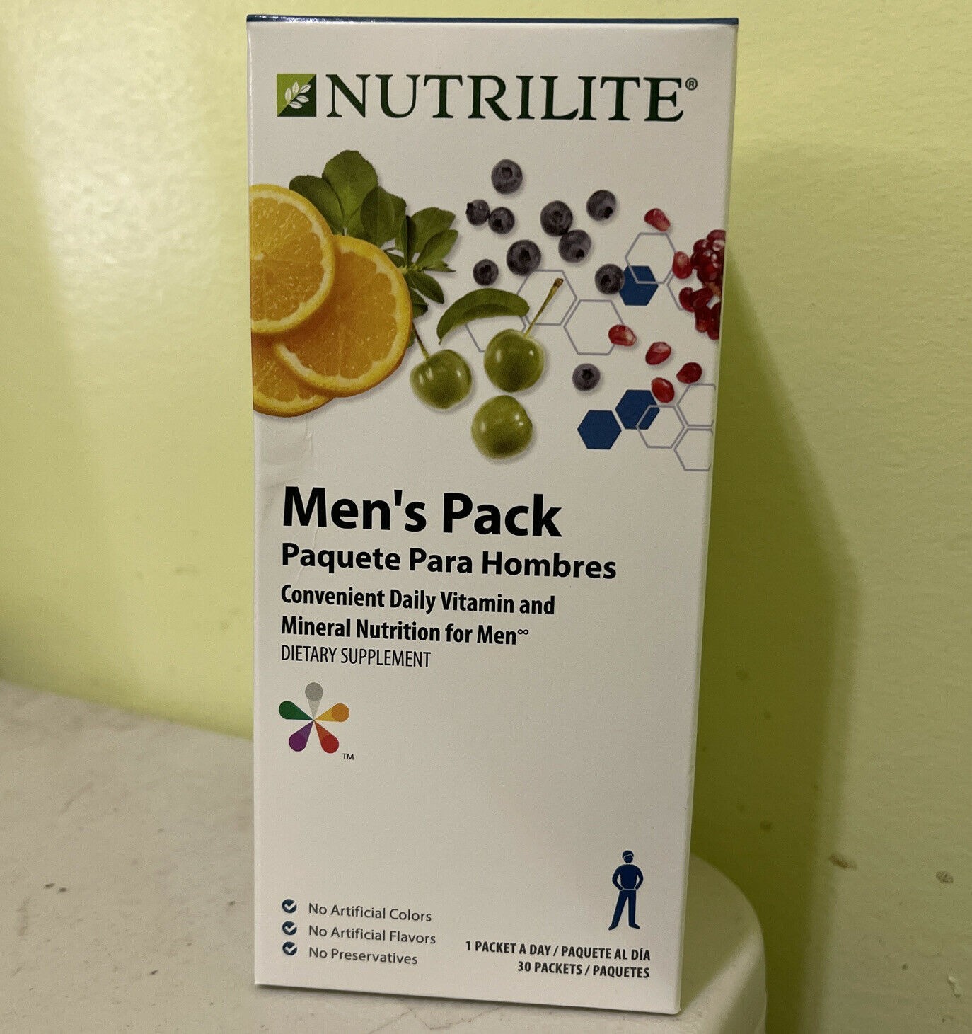 Amway Nutrilite Men’s Pack 30 Packets – EXP 08/2026