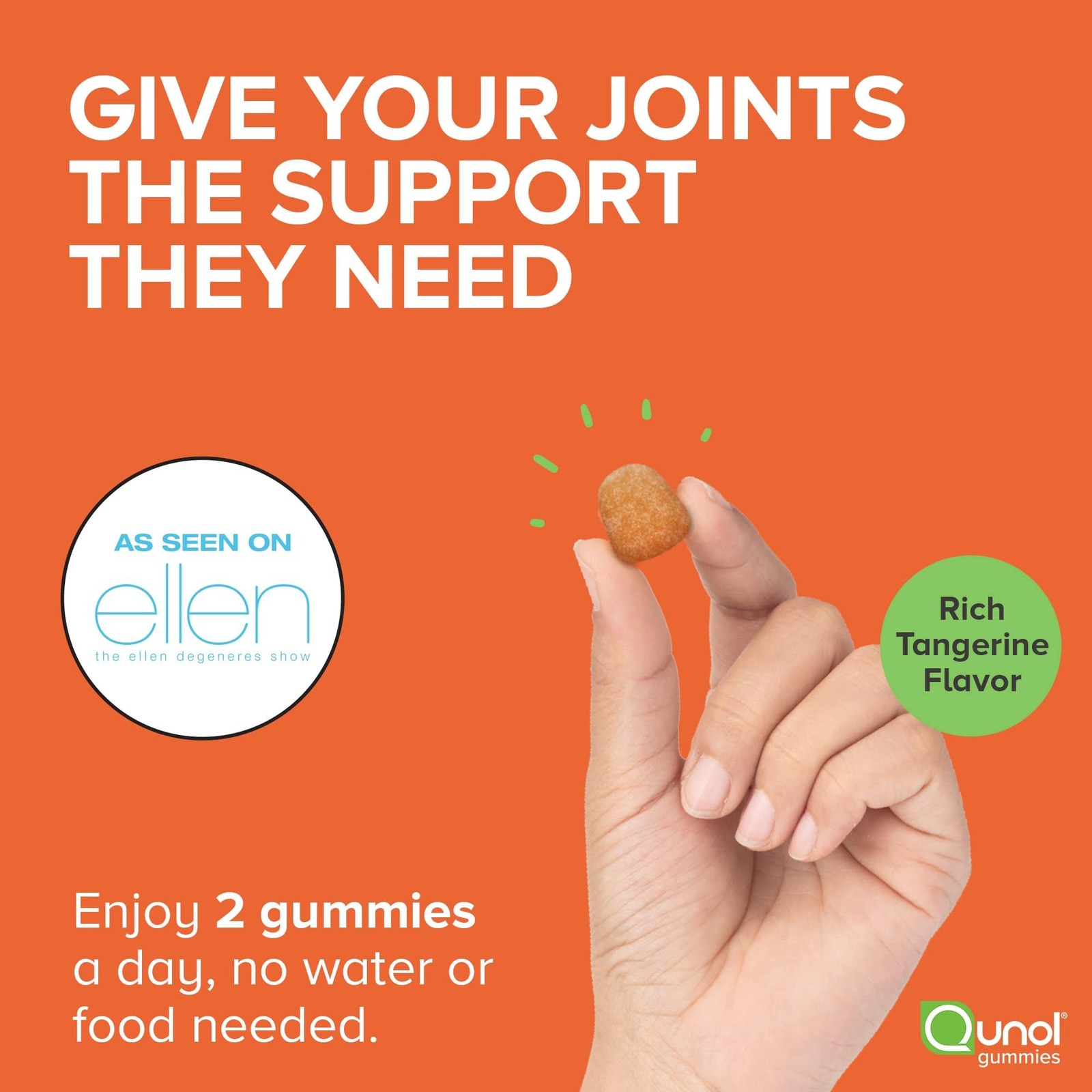 Qunol Turmeric and Ginger Gummies Joint Support Supplement with Ultra High A…