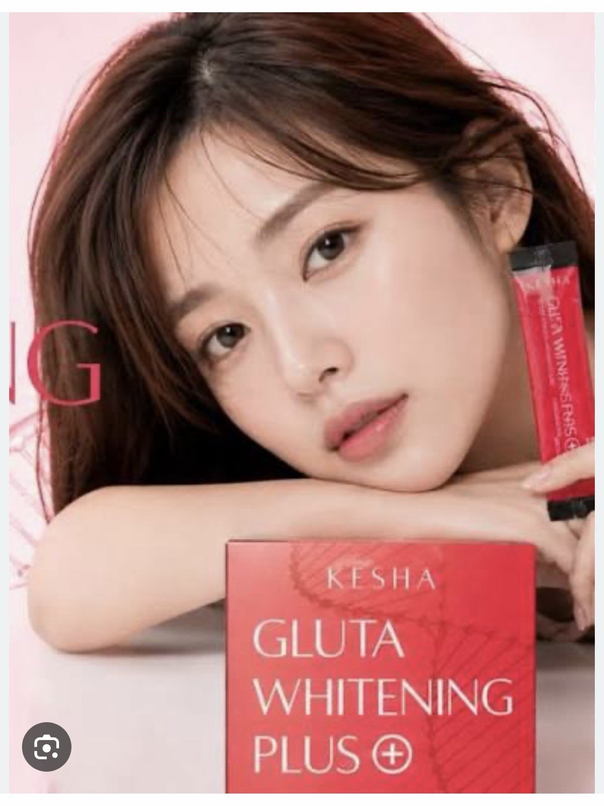 KESHA Gluta Whitening Plus+ Glutathione Collagen Powder + Probiotic 120g 30/Pack