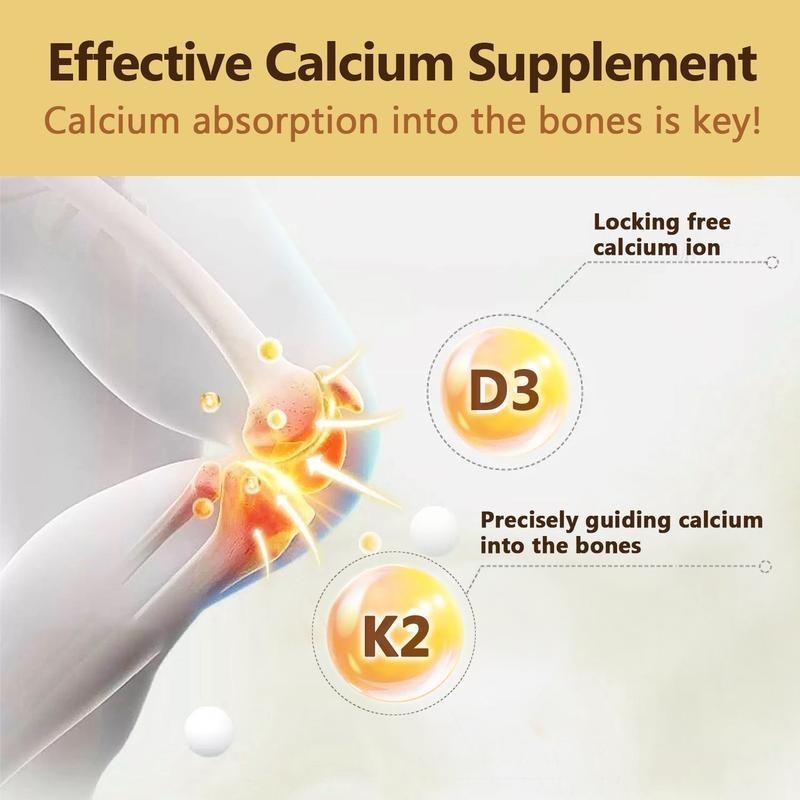 3 BOTTLES DEAL SUPPLEMENT Vitamin D3 K2 5000IU Softgel, 2-1 Complex 250 Count