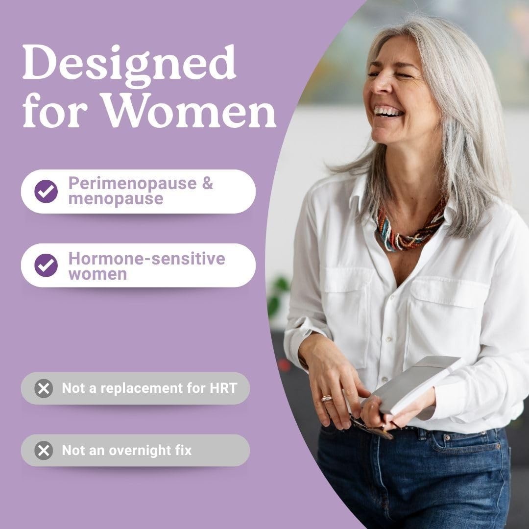 Swiss Activa+ Menopause Support 90-Day Vegan Hormone Balance Hot Flash Mood