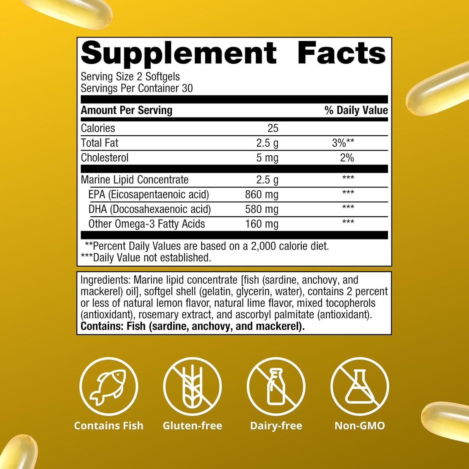 Metagenics OmegaGenics EPA-DHA 720 Natural Lemon Flavor EXP 09/27