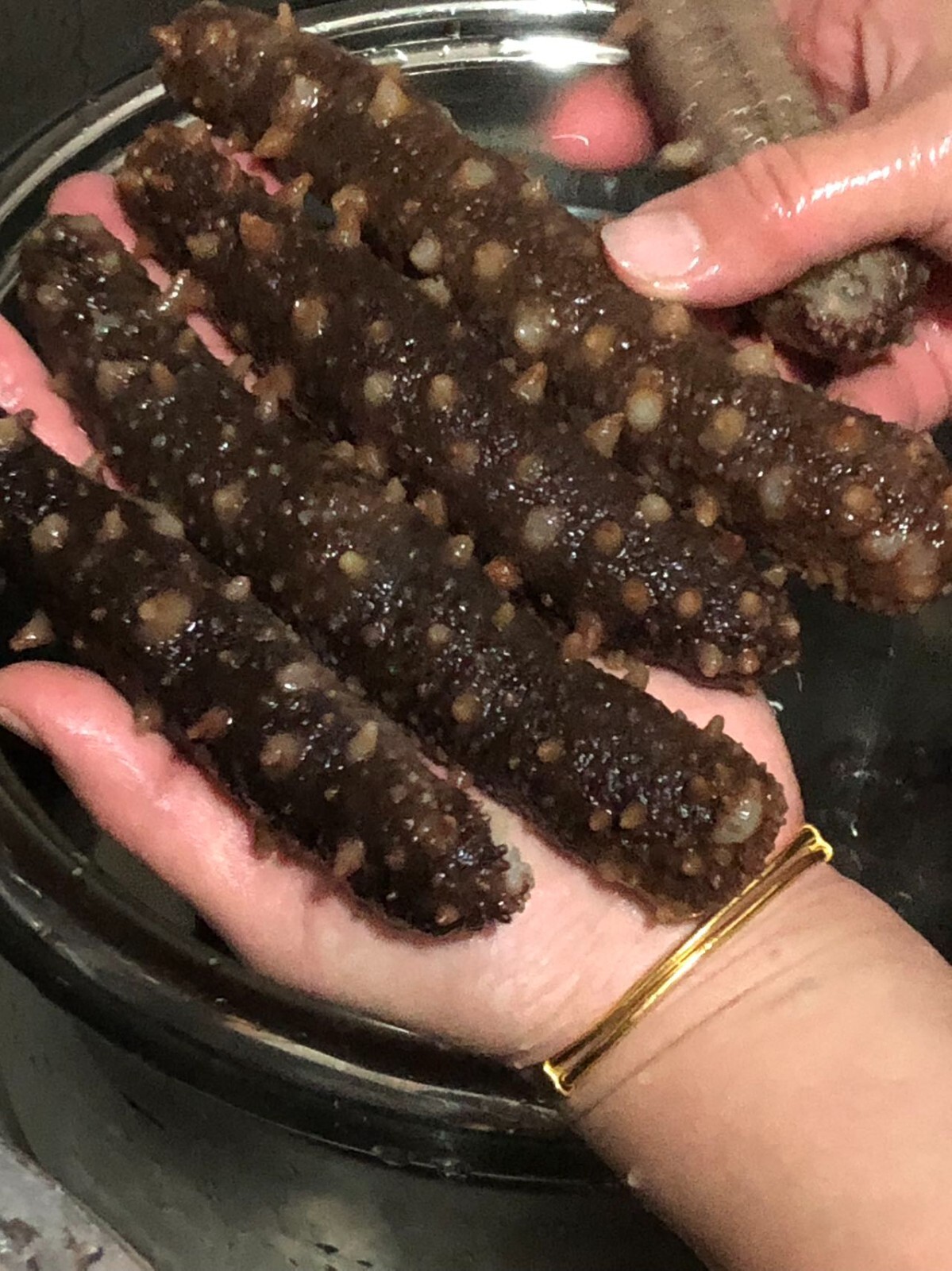 阿拉斯加红参(海参)Super 3A natural Sun Dried ALASKA Red Sea Cucumber(Size XL)1LB/Bag
