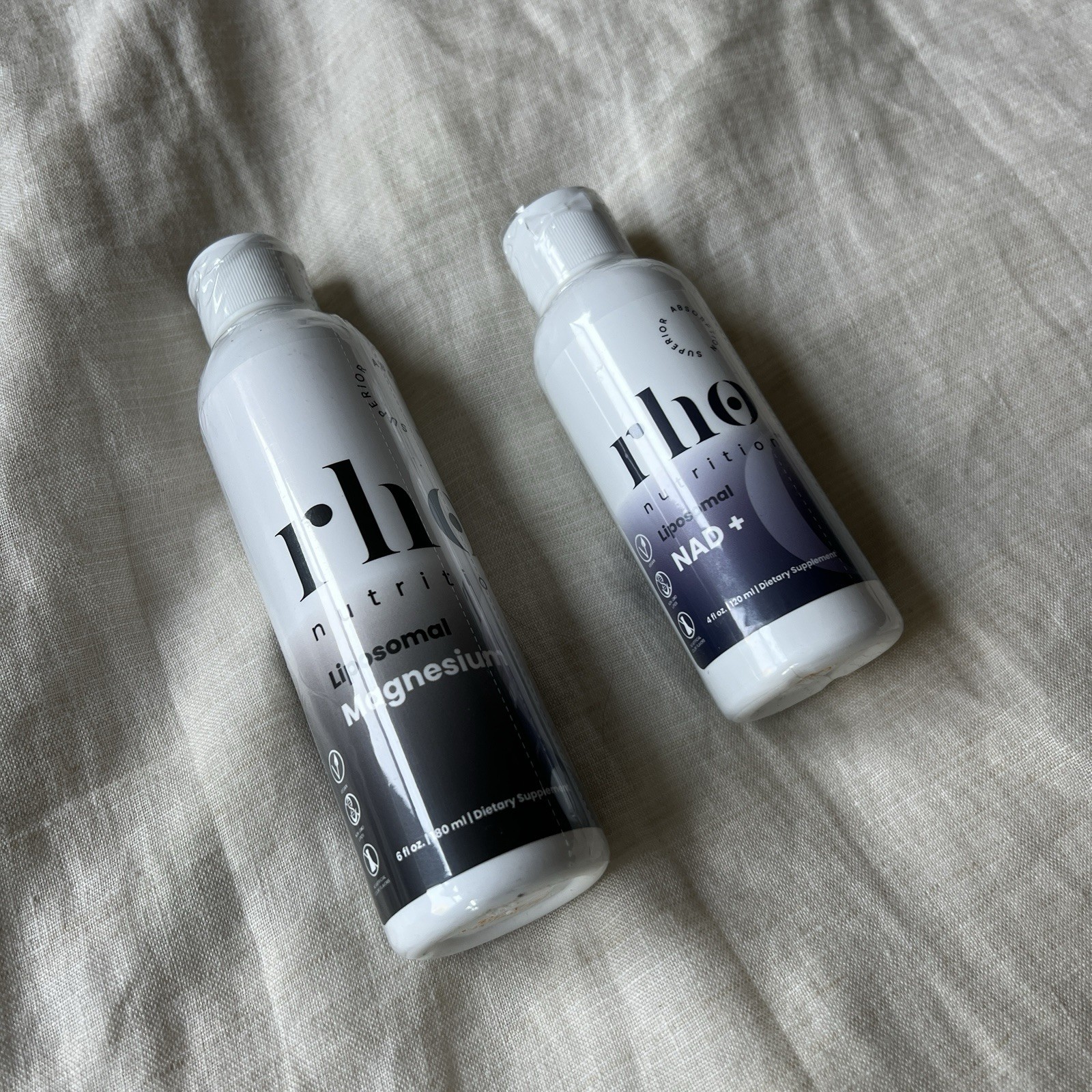 Rho Nutrition Liposomal NAD+ 4 fl oz & Magnesium 6 fl oz