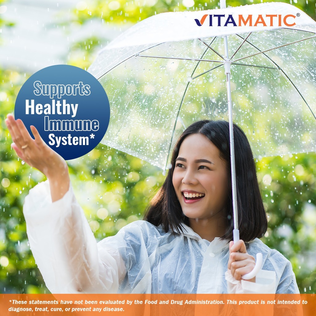 2 Pack Vitamatic Zinc 50mg as Zinc Gluconate Immunity Supplement total 240 Tabs