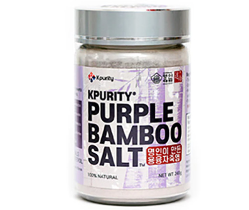 KPURITY Artisan YongYung 9 Times Roasted Purple Bamboo Salt Powder 240g Alkaline