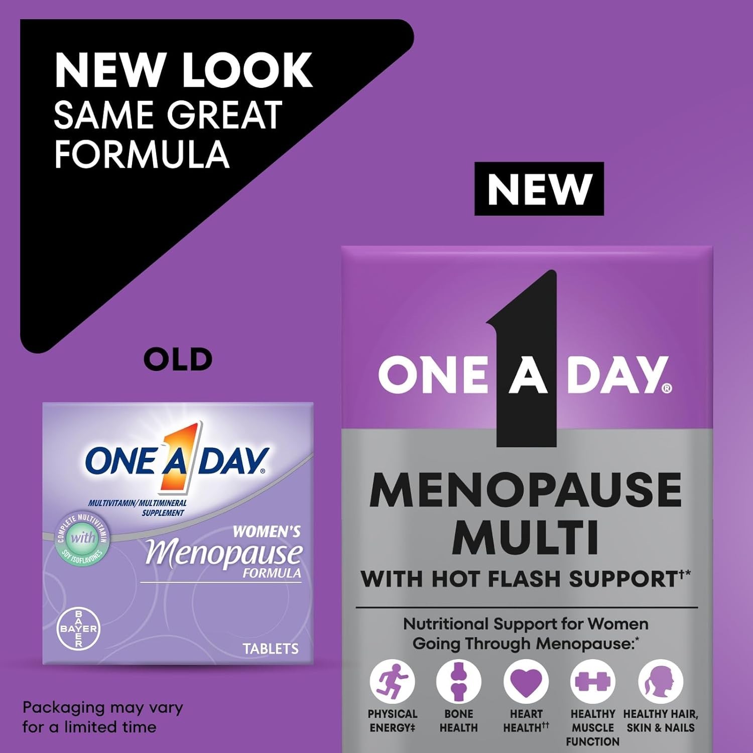 Women’s Menopause Multivitamin with Soy Isoflavones – 50 Count Support