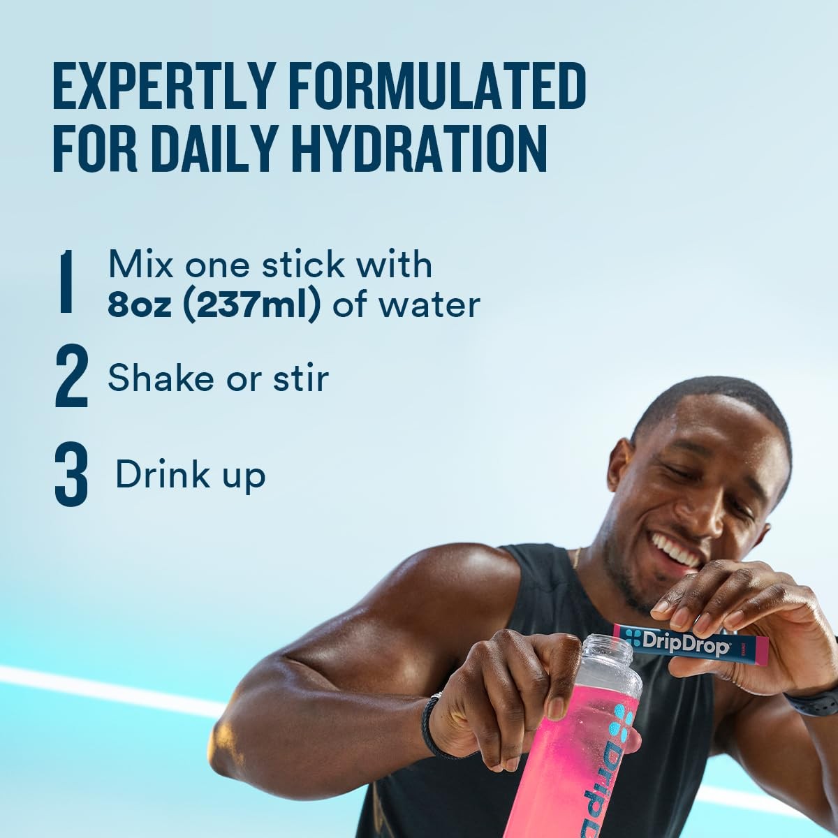 DripDrop Hydration 32 Count, Grape, Fruit Punch, Strawberry Lemonade, Cherry