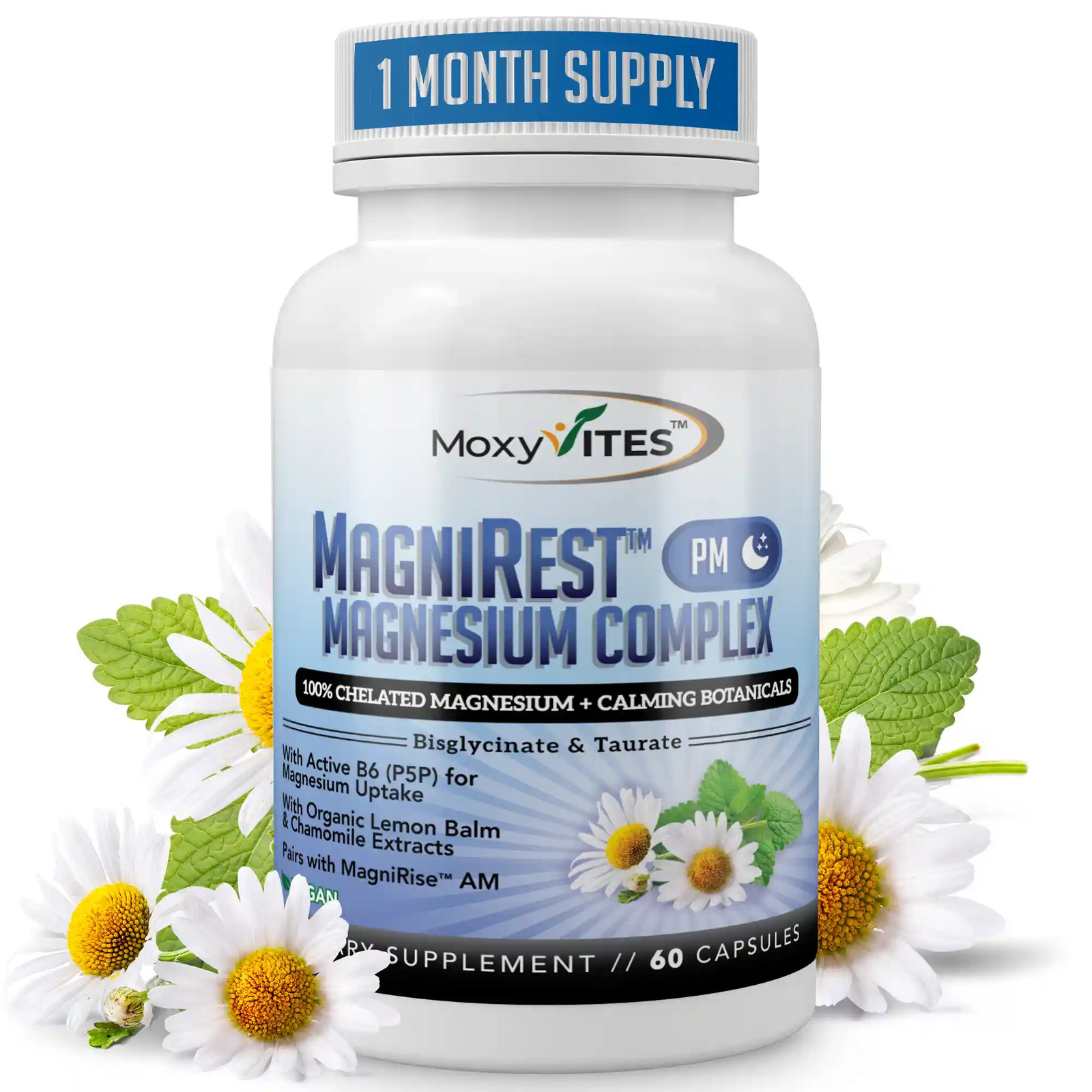 MoxyVites MagniRest™ PM Magnesium