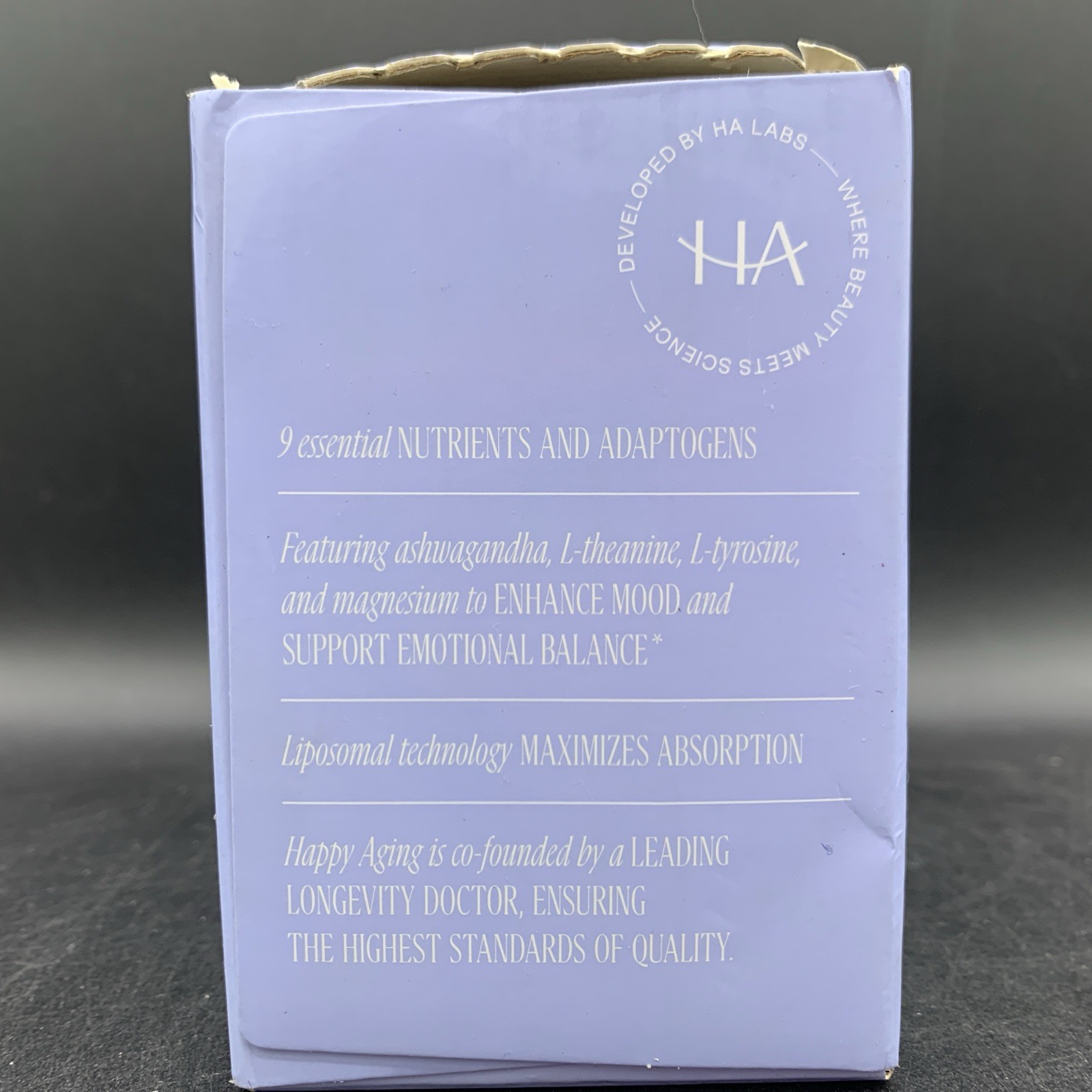 HAPPY AGING Calm Shots|Cognitive Support, 10- 1.7oz Bottles EXP 06/15/2026