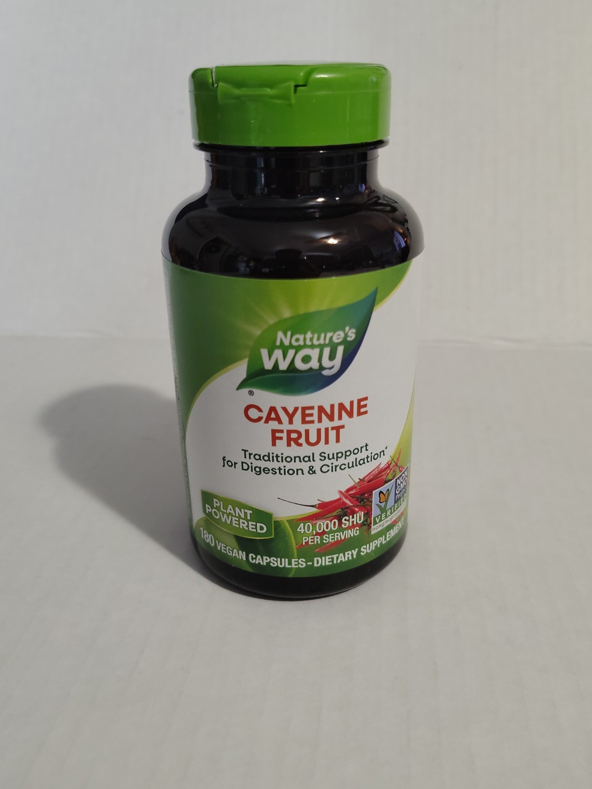 Nature’s Way Cayenne Fruit (450mg) 180 vcaps