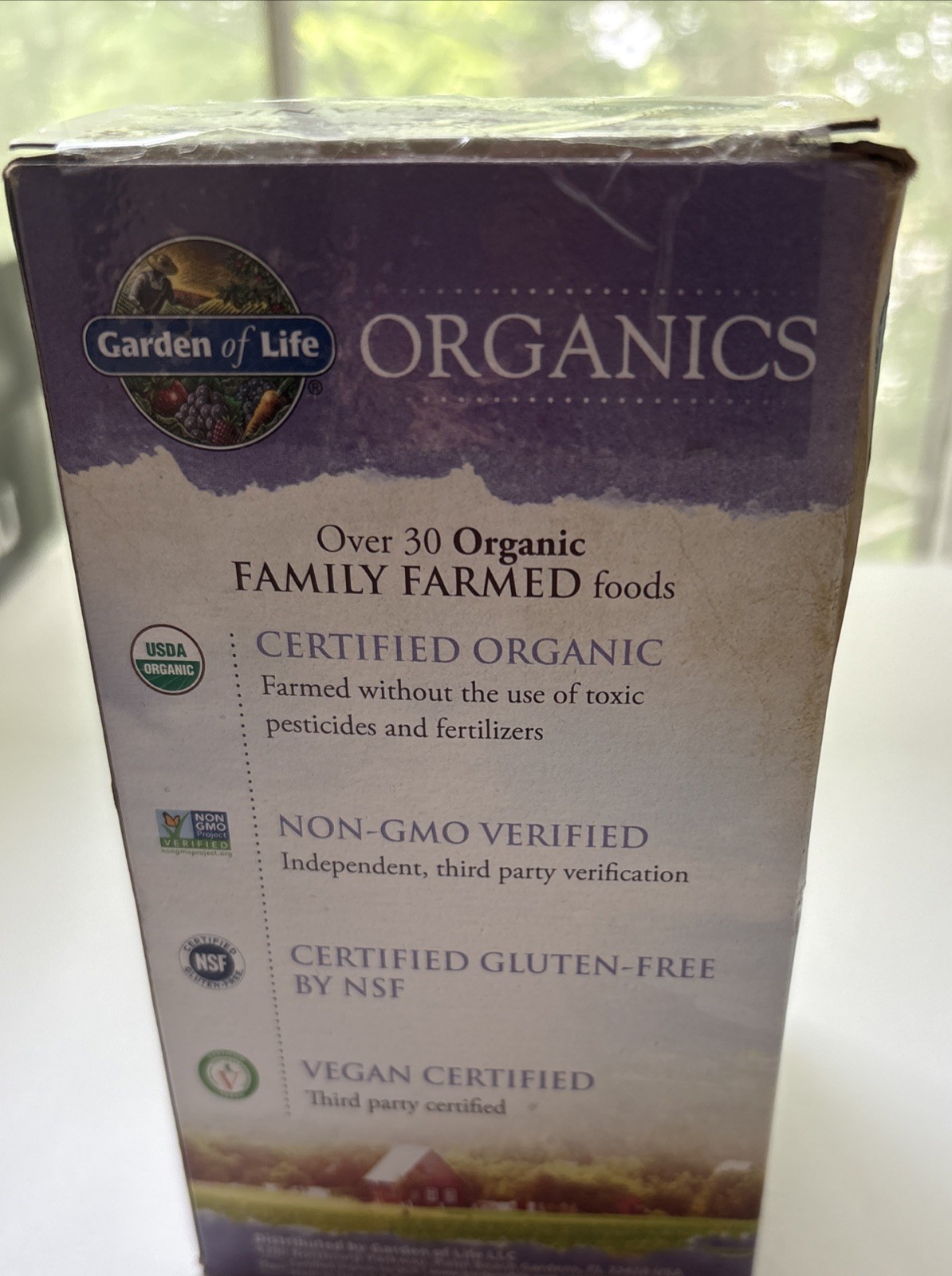 Garden of Life Organics Prenatal Multivitamin 180 Vegan Tablets; Exp. 02/28