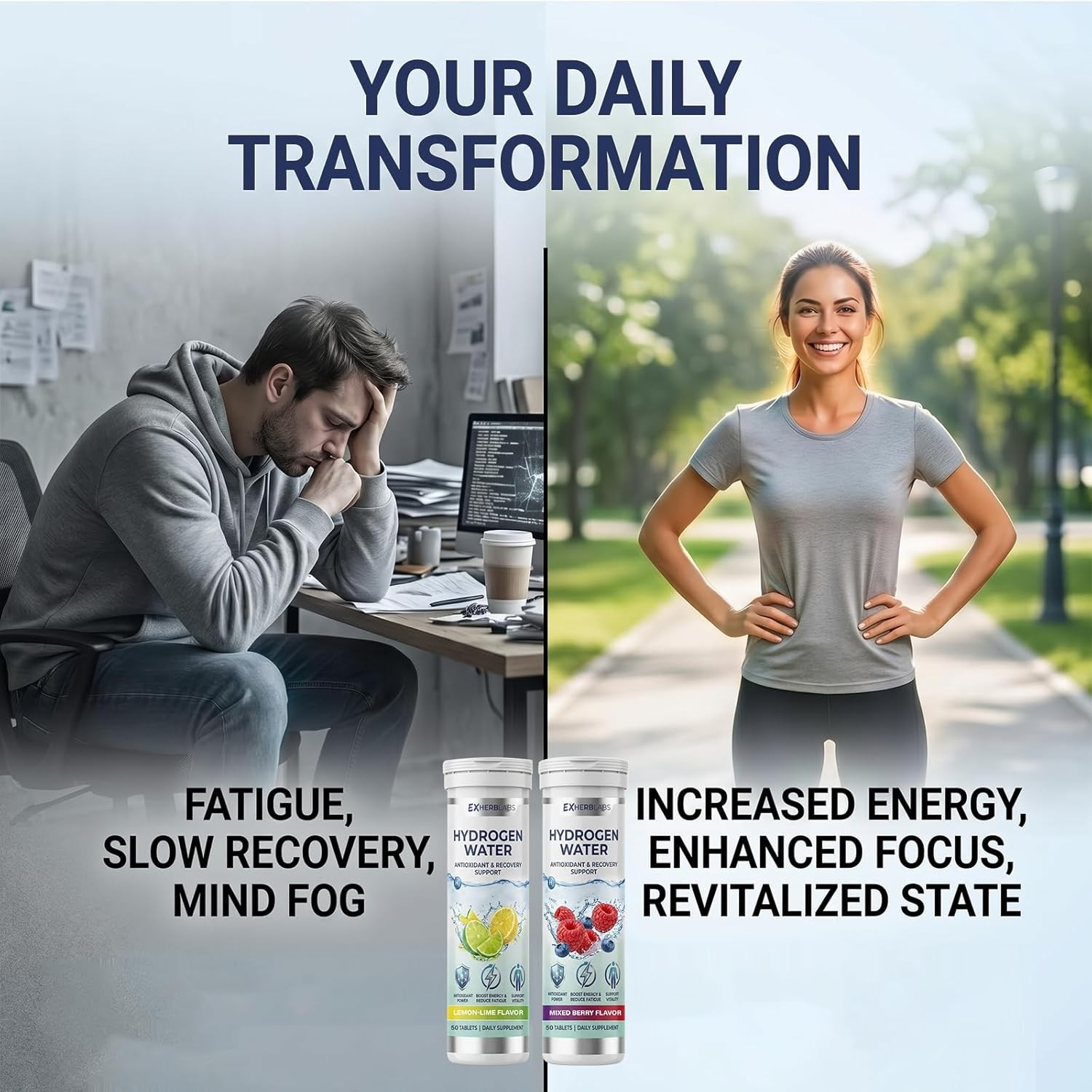 Hydrogen Water Tablets Molecular Hydrogen Tablets for Drinking Water