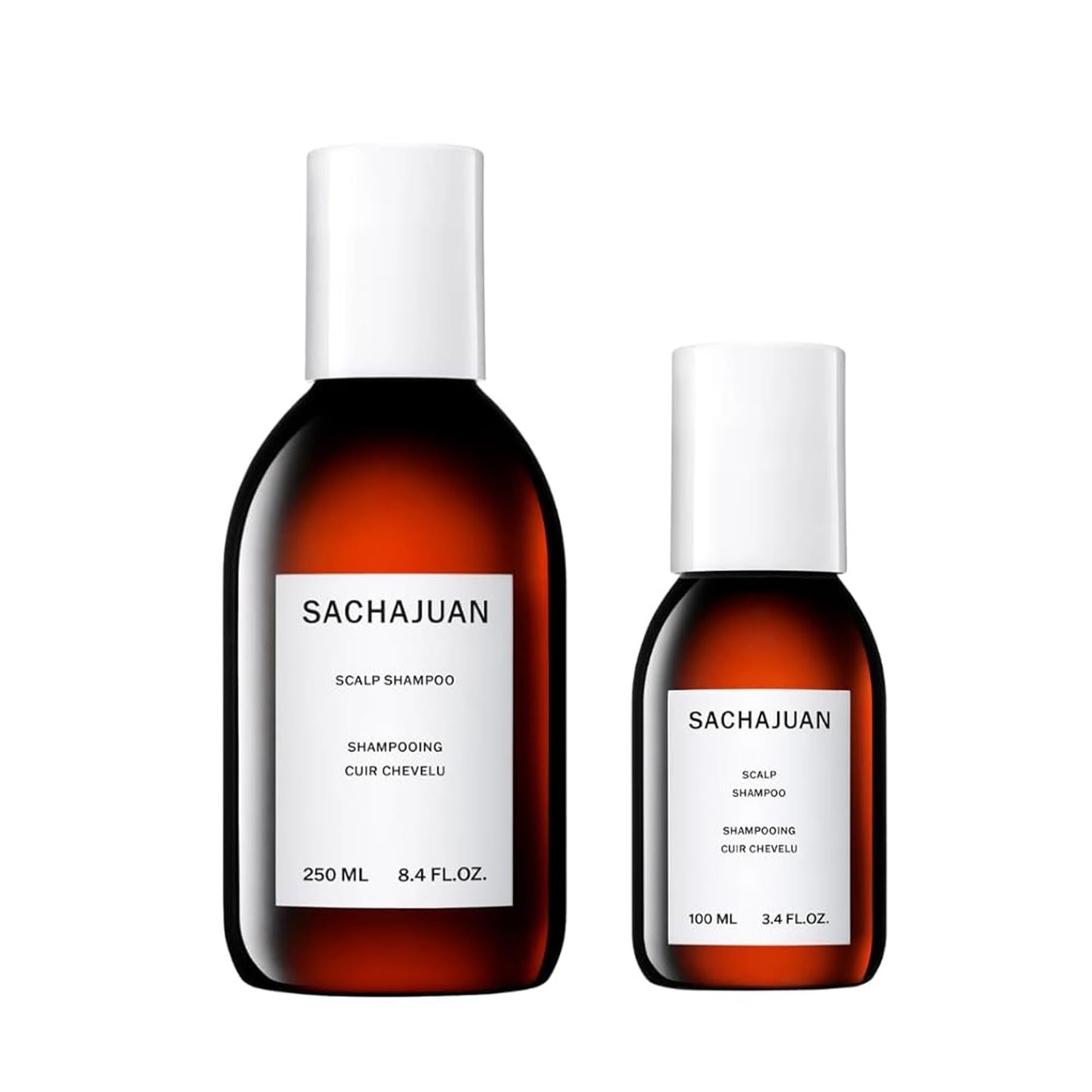 SACHAJUAN Scalp Shampoo for Dry Itchy Scalp 8.4 Fl Oz + 3.4 Fl Oz (Pack of 2)