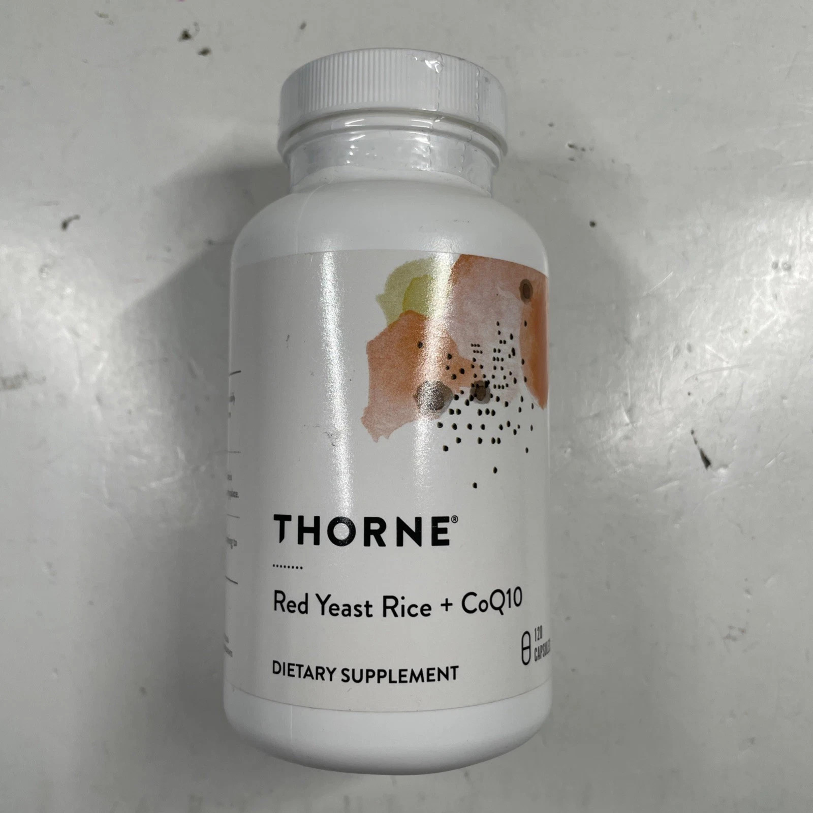 THORNE Red Yeast Rice + CoQ10 – 120 Capsules – EXP 6/2027 New/Sealed