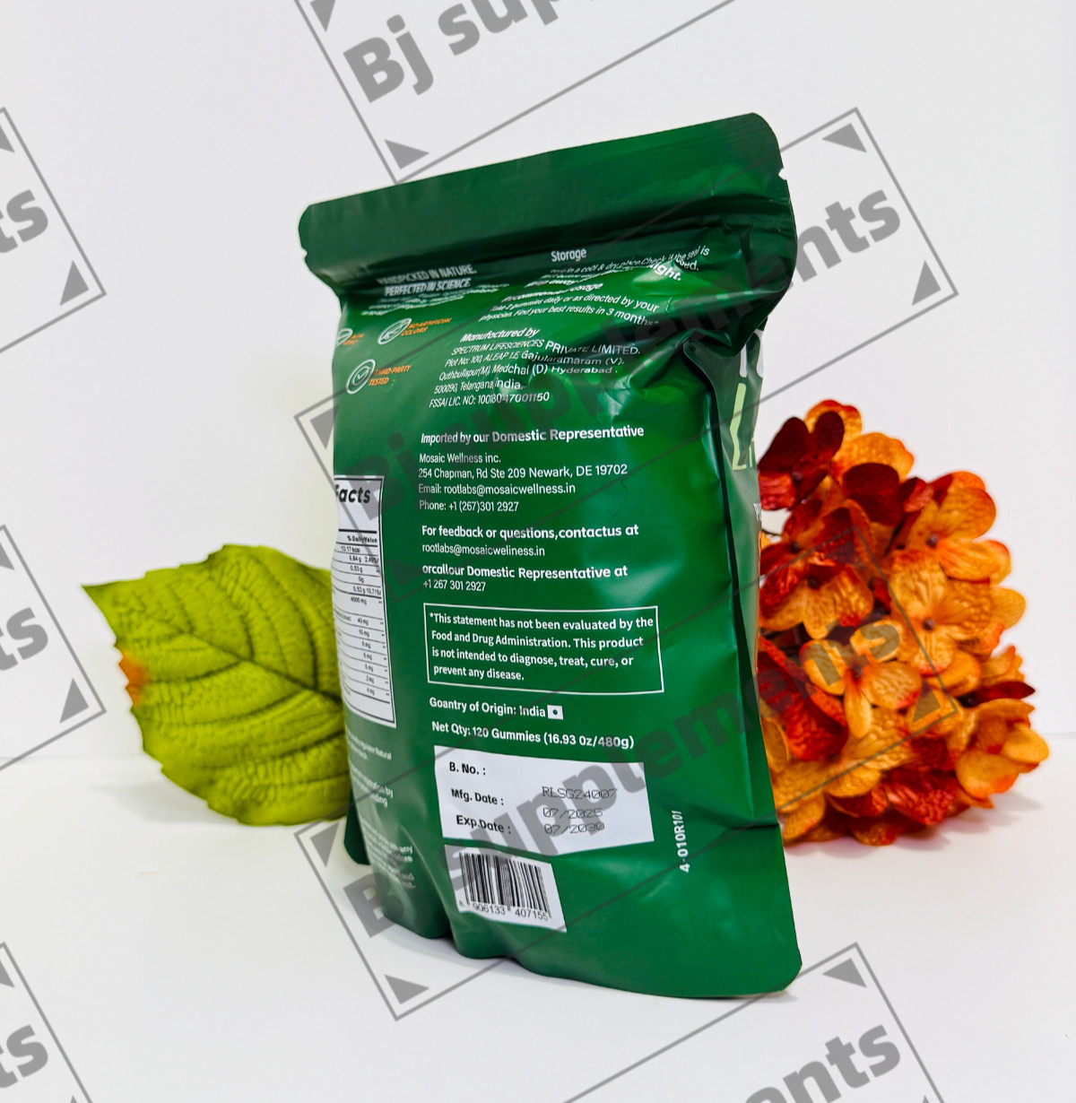 Root Labs 3000mg Pure Himalayan Shilajit Gummies I No Added Sugar