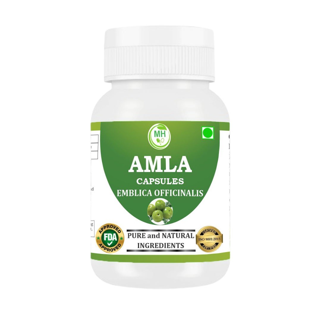 Morsan’s Emblica Officinalis (Amla) Capsules, Combo Pack of 2 X 60 Veg. Capsules