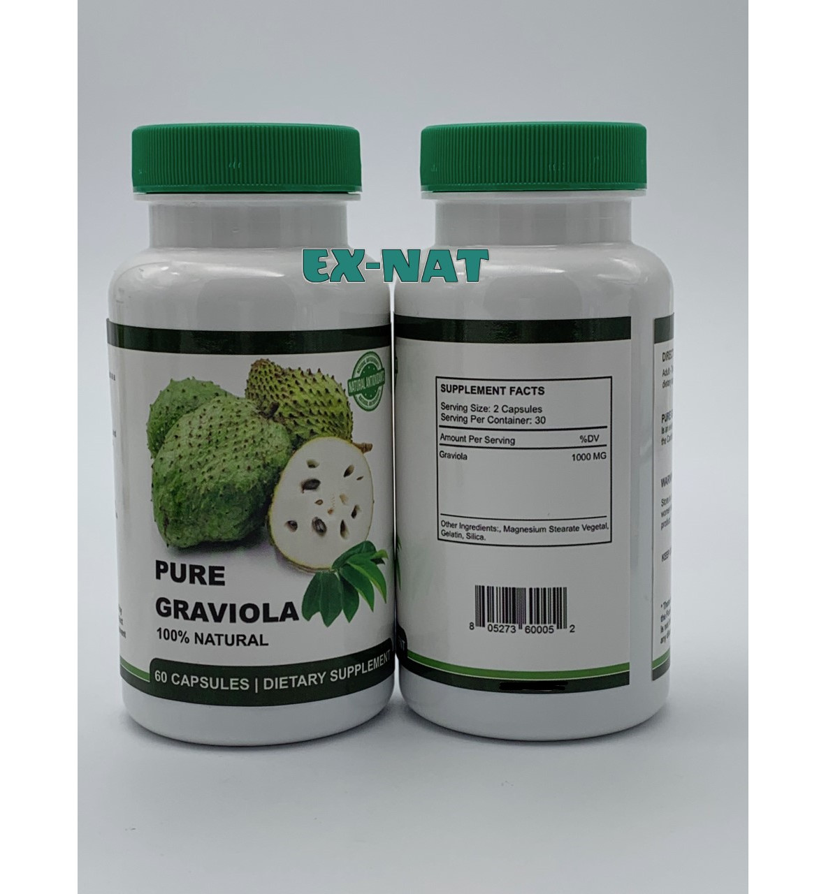 PURE GRAVIOLA EXTRACT 1000 mg Antioxidant Supplement