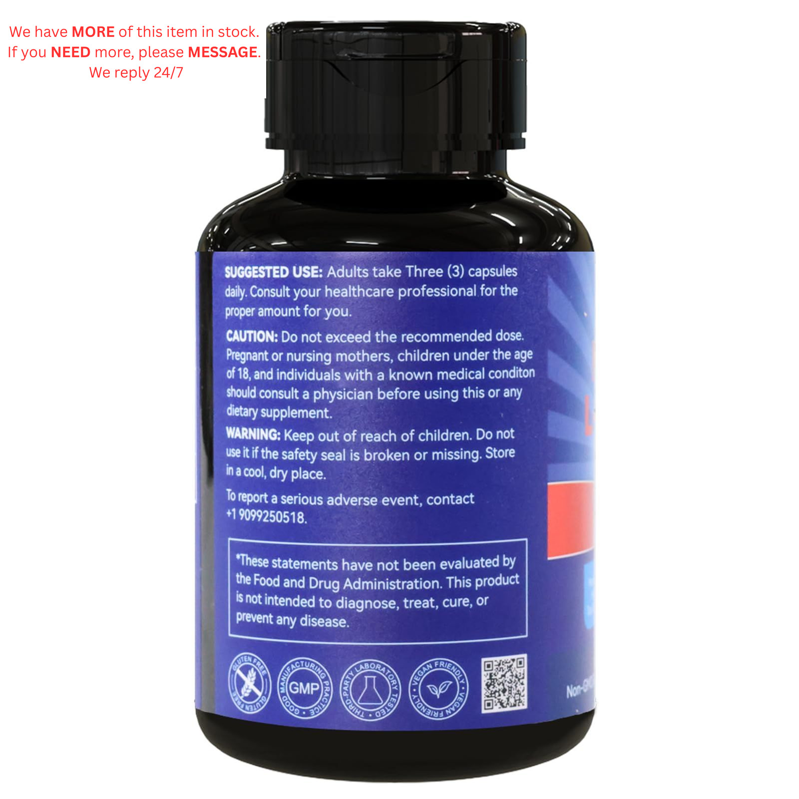 EAZGOO Magnesium L-Threonine Supplement, Mineral 120 Count (Pack of 1)