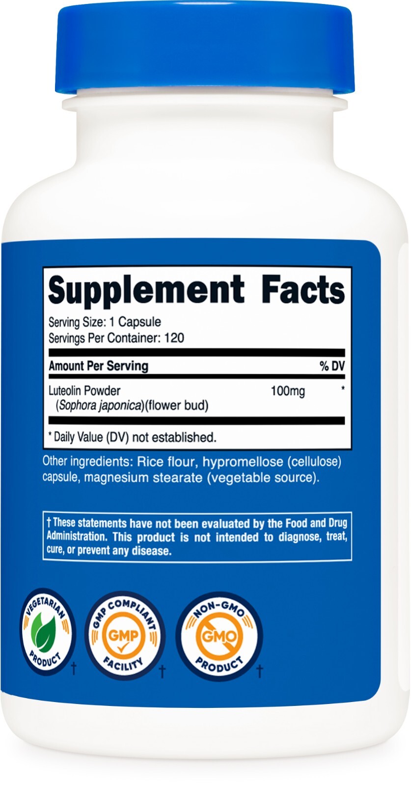 Nutricost Luteolin 100mg 120 Capsules