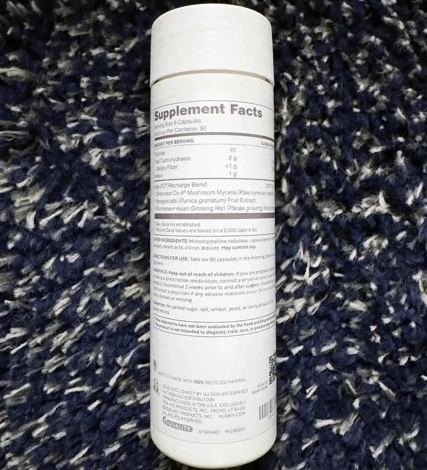 Nu Skin Nuskin Pharmanex ageLOC R2 Day Vitality energy renew recharge exp10/2027