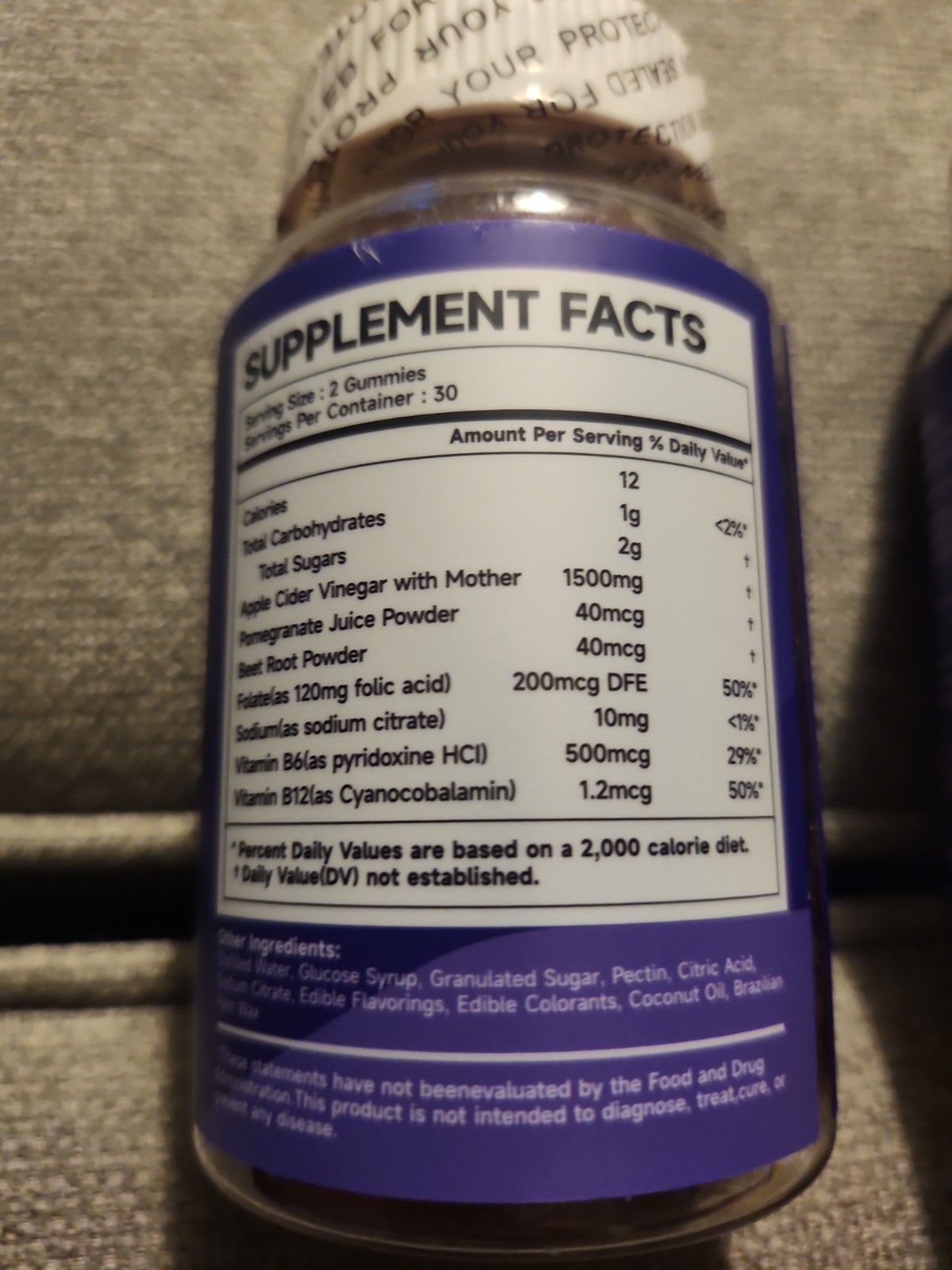 New Eaone Lean Light Keto ACV Gummies 60 Count 6/2026 Two Pack