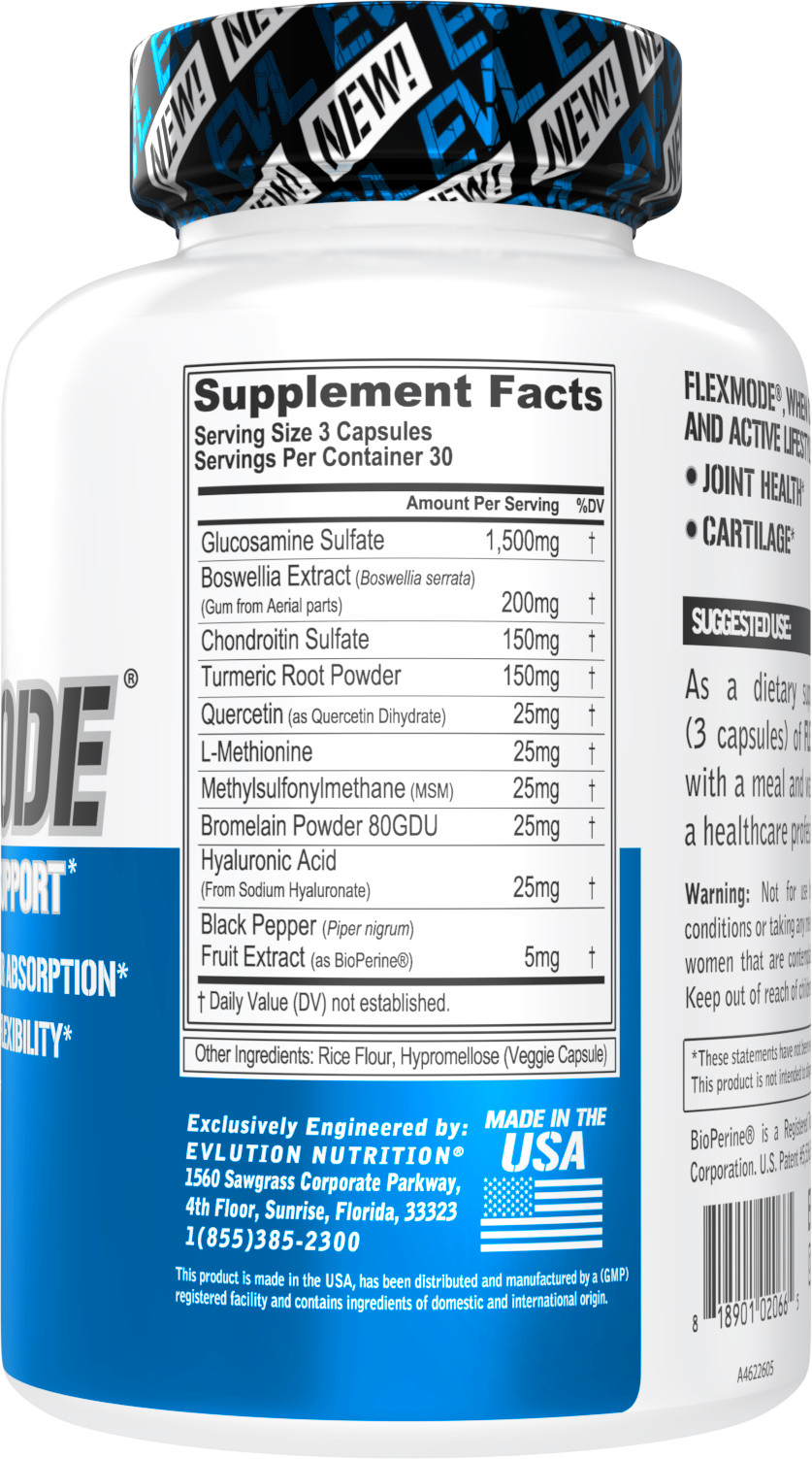 Evlution Nutrition FlexMode – Advanced Joint Support – 30 Servings