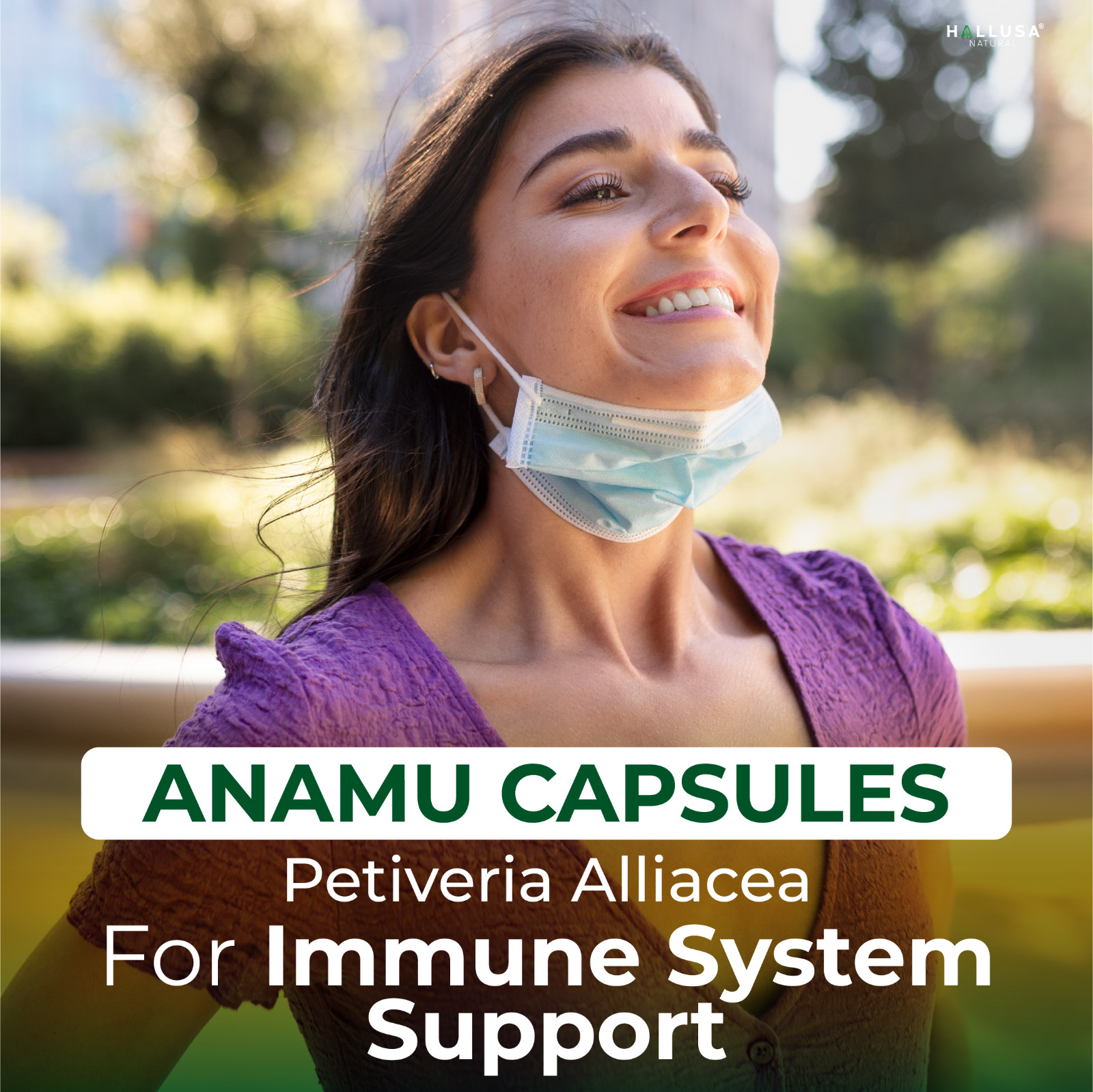 Anamu Root – Petiveria Immune Support Detox Anamu Capsules Organic 100 Cap