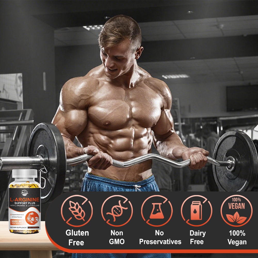 2 Bottles Acetyl L-Carnitine 3000mg Pills Weight Management Support