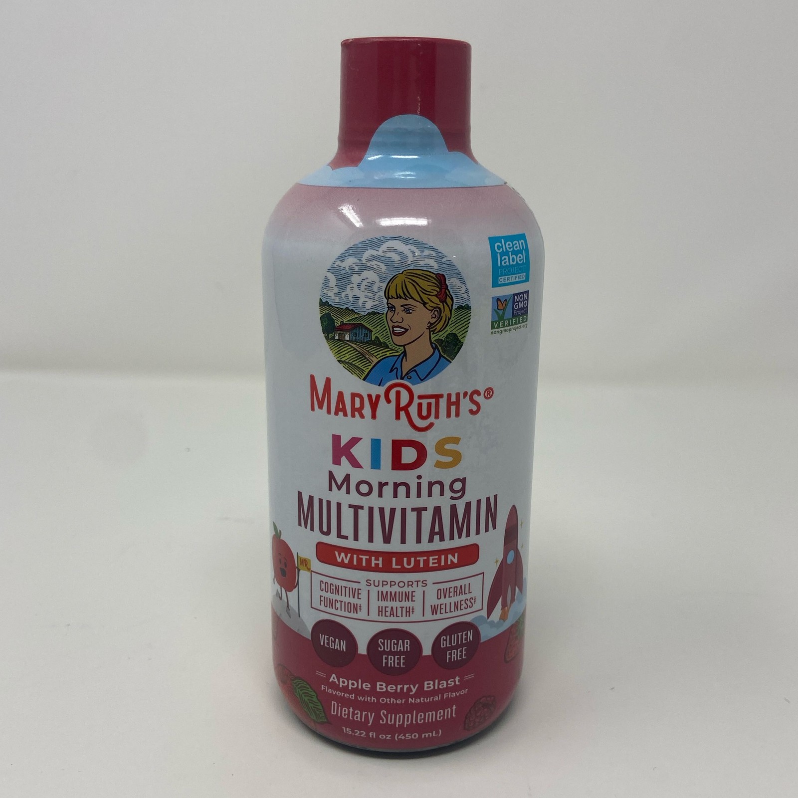 MaryRuth’s Kids Liquid Multivitamin Apple Berry Blast 15.22oz
