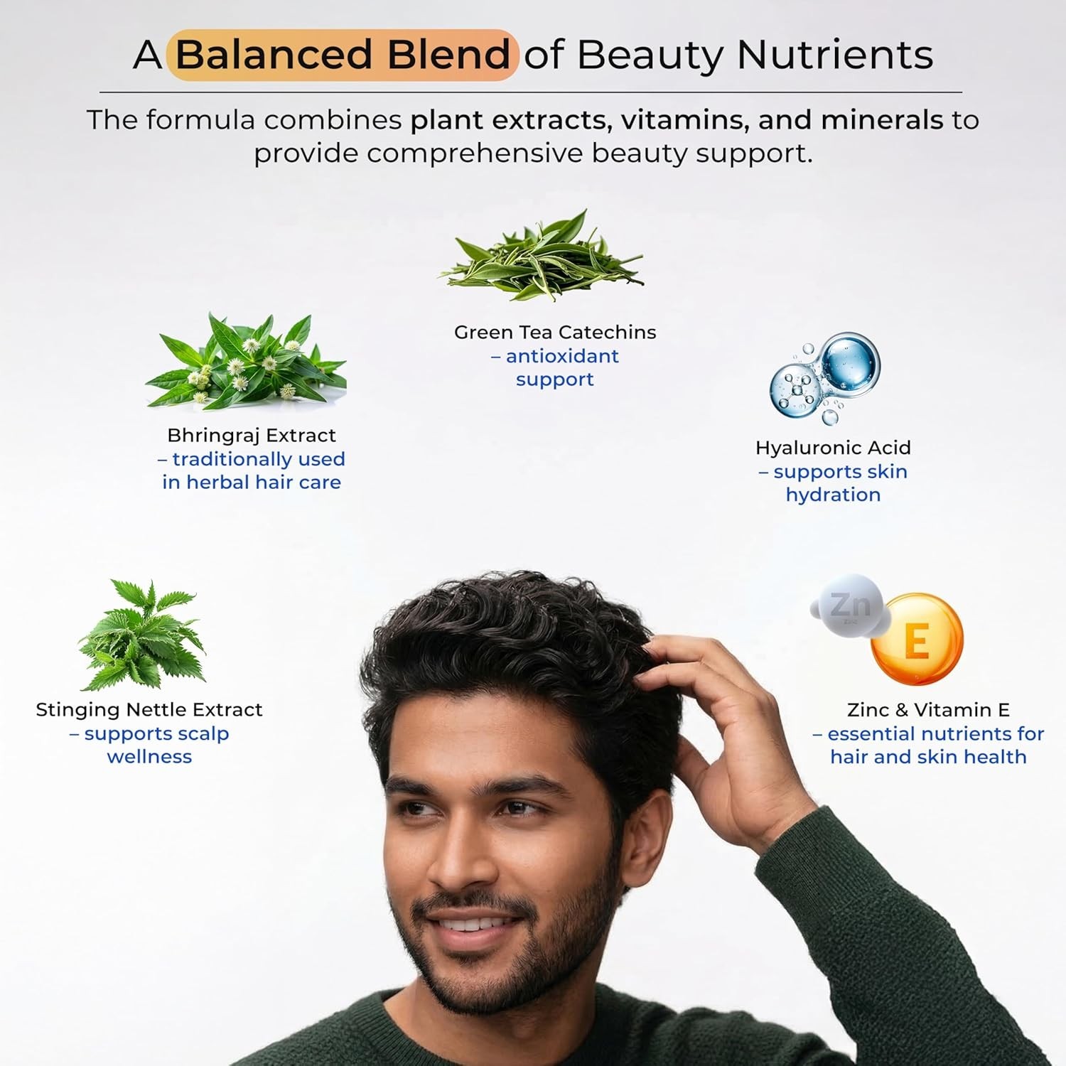 3x Health Veda.Organics Biotin 10000mcg 60 Tablets