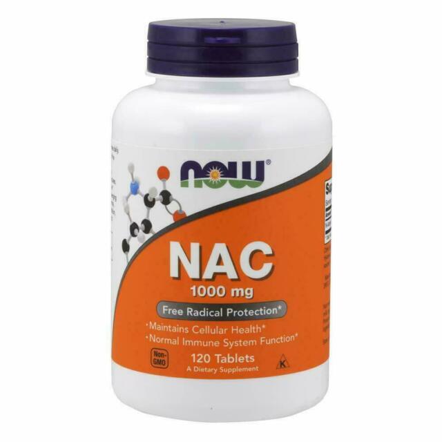 NOW Foods 1000mg N-Acetyl-Cysteine Multi-Vitamin Tablets, (01/2029)