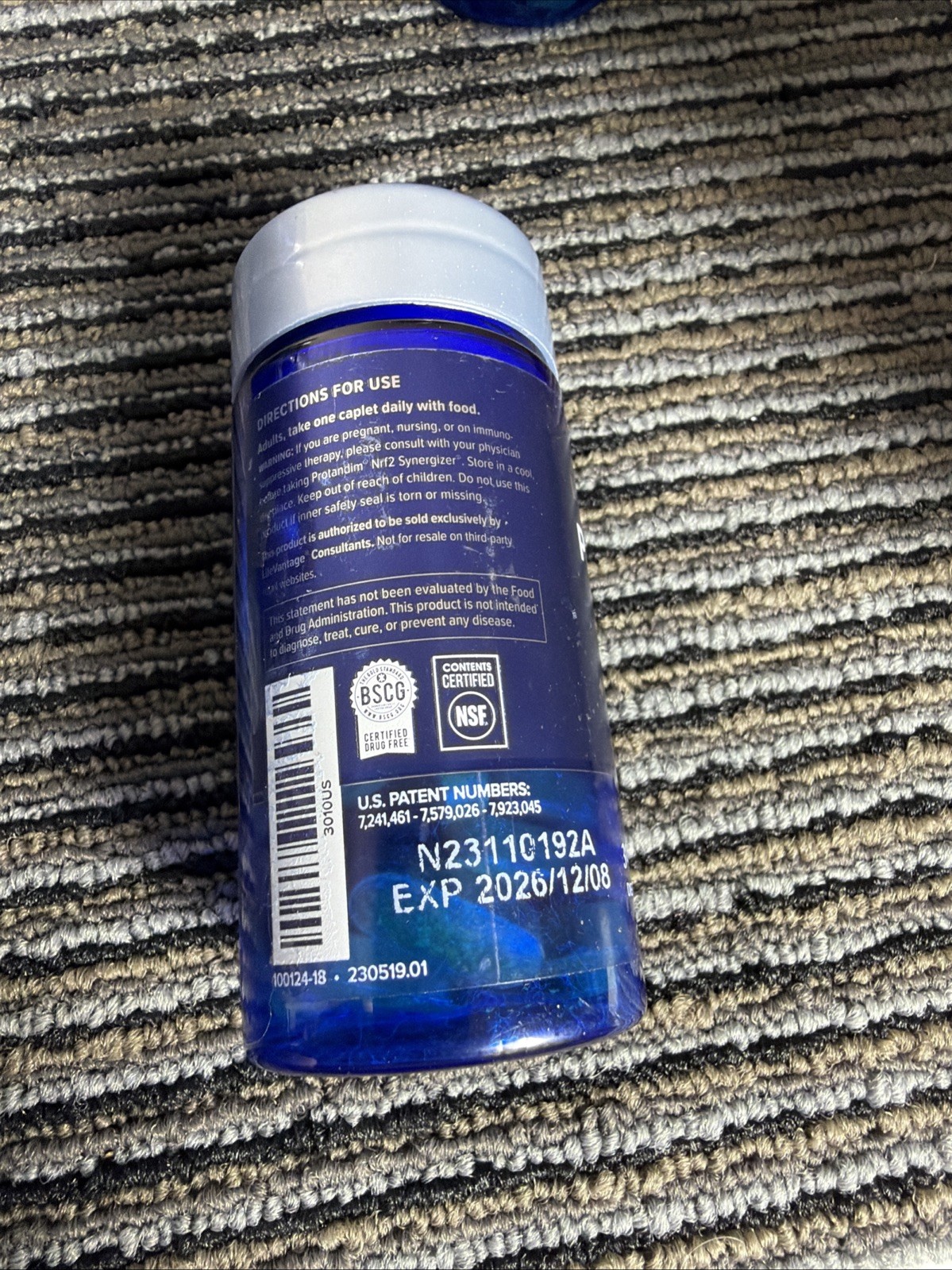 12 Bottles Authentic Nrf2 Synergizer 30 Caplets – Exp 12/2026