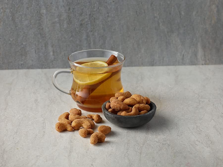 PLANTERS Cashews Cinnamon & Brown Sugar, Party Snacks, 5 Oz 5 oz (Pack of 2)
