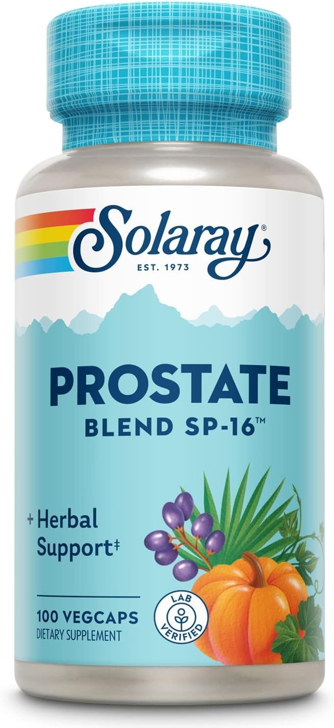 Prostate Support Capsules 100 Count Unisex Veg Capsules for All Ages