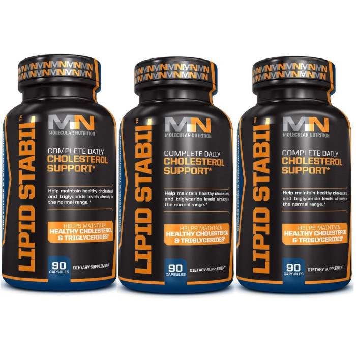 Molecular Nutrition Lipid Stabil 90 Capsules Each (Pack of 3)