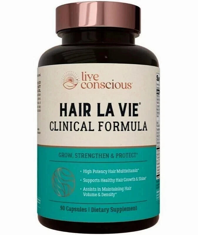 Hair La Vie Clinical Formula Hair Vitamins with Biotin & Saw PalmettoExp 04/2027