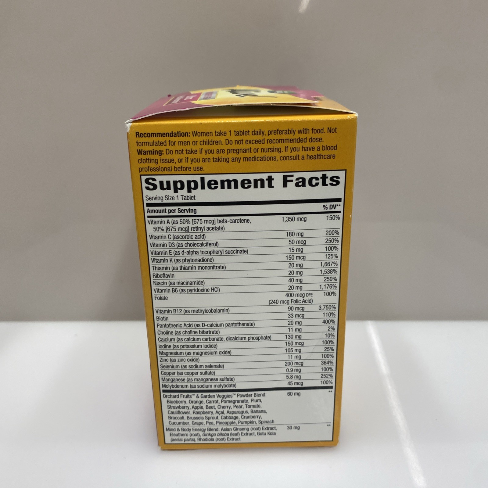 2 Pack Nature’s Way Alive! Women’s 50+ Ultra Multivitamin 60 Tablets 06/26+