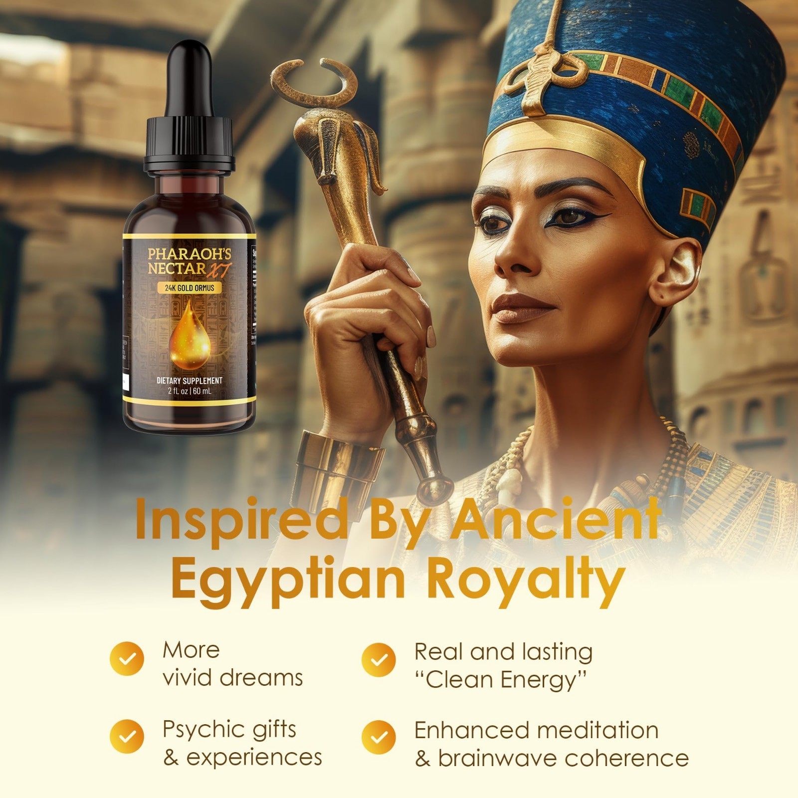 99.9% Pure Liquid Gold Ormus – 24K Monoatomic Gold for Third Eye & DNA Awakening