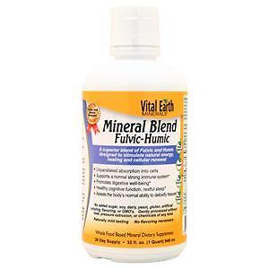 Vital Earth Minerals Mineral Blend Fulvic-Humic Liquid 32 fl.oz