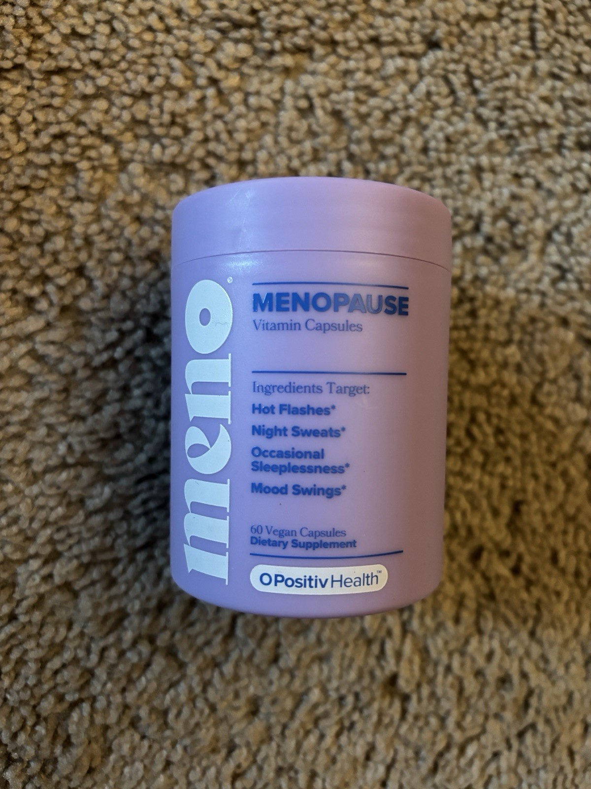 O Positiv MENO Vitamins for Menopause – Hormone-Free Menopause Supplement 8/27