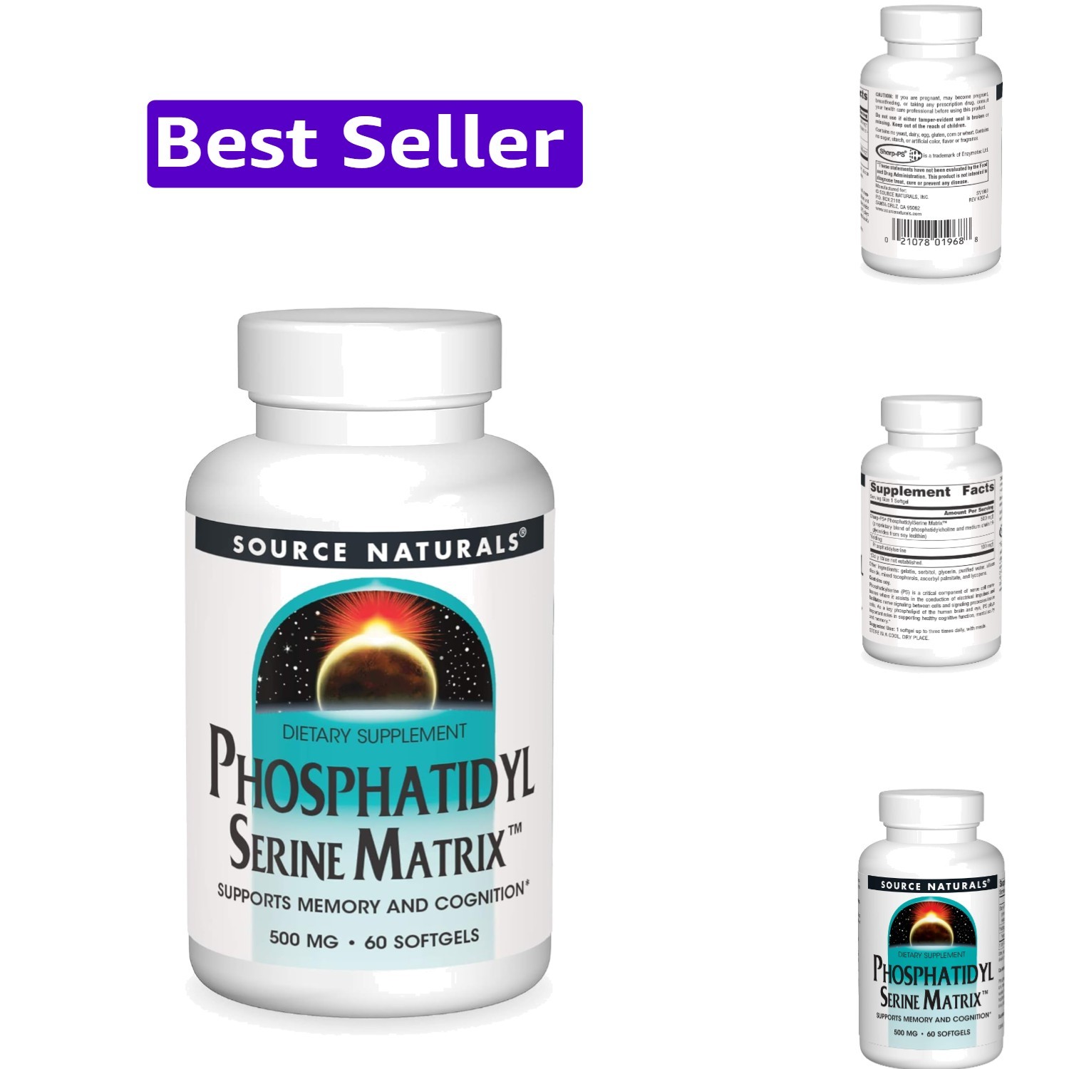 Phosphatidyl Serine Matrix 500mg – 60 Softgels